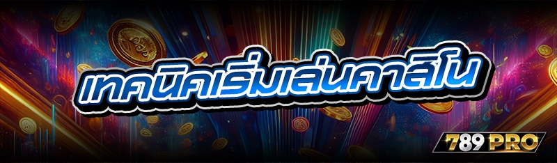 เทคนิคเริ่มเล่นคาสิโน